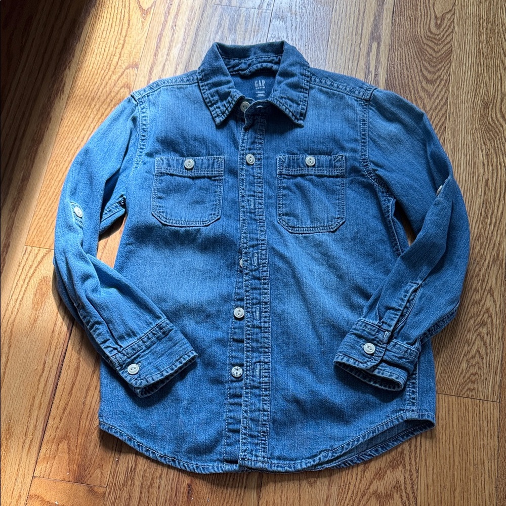 Kids denim shirt